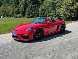 Rot Gebraucht 2022 Porsche 718 Boxster Cabrio | 102.900 € (Etwas zu teuer)