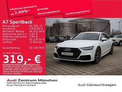 Gletscherweiß metallic Gebraucht 2021 Audi A7 S-Line Limousine | 47.994 € (Fairer Preis)