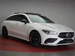Polar white Gebraucht 2020 Mercedes CLA35 AMG Shooting Brake AMG Kombi | 35.990 € (Fairer Preis)