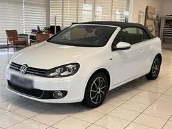 Weiß Gebraucht 2014 VW Golf Cabriolet Cabrio | 11.000 € (Teuer)