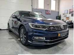 Night blue Gebraucht 2017 VW Passat R-line Kombi | 18.490 € (Fairer Preis)