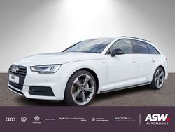 Gletscherweiß metallic Gebraucht 2018 Audi A4 S-Line Kombi | 27.430 € (Teuer)