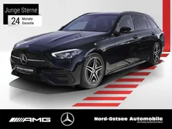 Unilack schwarz Gebraucht 2022 Mercedes C220 AMG Kombi | 37.890 € (Fairer Preis)