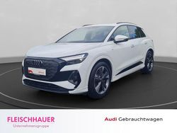 Weiss Gebraucht 2022 Audi Q4 e-tron Sport SUV | 30.490 € (Etwas zu teuer)