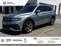 Silber Gebraucht 2022 VW Tiguan Allspace R-line SUV | 35.420 € (Guter Preis)