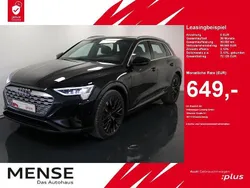 Mythosschwarz Gebraucht 2024 Audi Q8 e-tron Advanced Plus SUV | 62.845 € (Guter Preis)