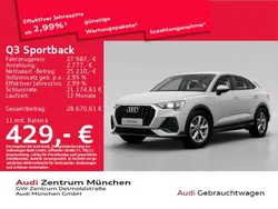Ibisweiß Gebraucht 2022 Audi Q3 SUV | 27.987 € (Guter Preis)