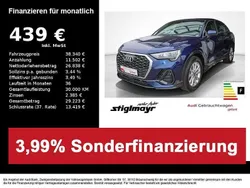 Navarrablau metallic Gebraucht 2024 Audi Q3 Sportback Ambiente SUV | 38.340 € (Superpreis)