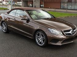 Dolomitbraun metalliclack Gebraucht 2014 Mercedes E350 AMG line Cabrio | 21.900 € (Superpreis)