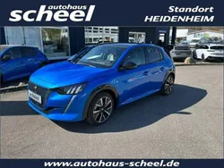 Blau/typ aussenverkleidung metal Gebraucht 2021 Peugeot e-208 GT Kleinwagen | 16.790 € (Fairer Preis)