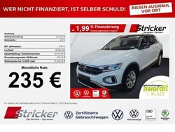 Pure white Gebraucht 2025 VW T-Roc Goal SUV | 29.949 € (Superpreis)