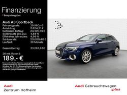 Navarrablau metallic Gebraucht 2024 Audi A3 Advanced Plus Limousine | 29.980 € (Guter Preis)
