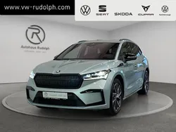 Artic silber metallic (metallic) Gebraucht 2022 Skoda Enyaq iV SUV | 35.877 € (Etwas zu teuer)