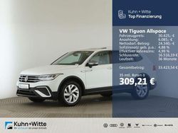 Weiß Gebraucht 2022 VW Tiguan Allspace Life SUV | 30.425 € (Etwas zu teuer)
