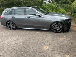Grau Gebraucht 2022 Mercedes C220 AMG line Kombi | 35.000 € (Fairer Preis)