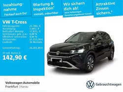 Deep black perleffekt Gebraucht 2025 VW T-Cross Goal SUV | 23.780 € (Superpreis)