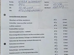 Grau Gebraucht 2007 Opel Astra Limousine | 1.700 € (Fairer Preis)