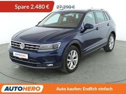 Atlantic blue Gebraucht 2019 VW Tiguan Highline SUV | 24.810 € (Guter Preis)