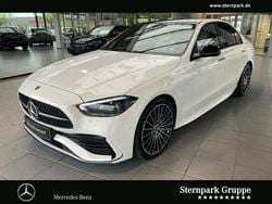 Unilack polarweiß Gebraucht 2024 Mercedes C300 AMG Limousine | 56.790 €