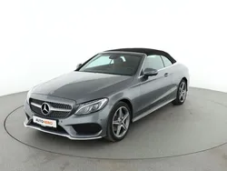 Grau Gebraucht 2017 Mercedes C200 AMG line Cabrio | 30.700 € (Etwas zu teuer)