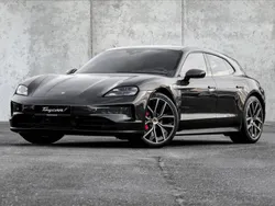 Vulkangraumetallic Gebraucht 2024 Porsche Taycan 4S Sport Turismo Limousine | 138.900 € (Superpreis)