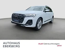 Gletscherweiss metallic Gebraucht 2024 Audi Q7 S-Line SUV | 71.880 € (Guter Preis)