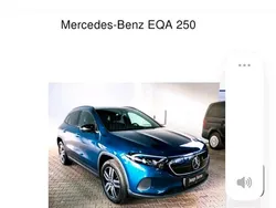 Blau Gebraucht 2022 Mercedes EQA250 SUV | 29.950 € (Superpreis)