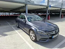 Grau Gebraucht 2015 Mercedes C220 Exclusive Limousine | 15.700 € (Fairer Preis)