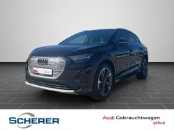 Mythosschwarz metallic (metallic) Gebraucht 2021 Audi Q4 e-tron Ambiente SUV | 31.900 € (Superpreis)