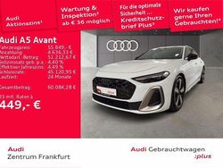 Gletscherweiß metallic/gletsch Gebraucht 2025 Audi A5 S-Line Coupé | 55.849 €