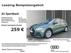 Grün Gebraucht 2024 Audi A1 Sportback Advanced Plus Kleinwagen | 22.979 € (Guter Preis)