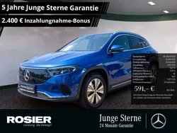 Blau / spektralblau Gebraucht 2024 Mercedes EQA350 Advanced SUV | 39.385 € (Fairer Preis)