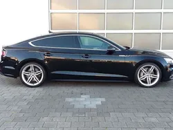Schwarz Gebraucht 2019 Audi A5 Sportback S-Line Limousine | 32.900 € (Teuer)