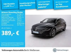 Deep black perleffekt Gebraucht 2022 VW Arteon R-line Kombi | 31.789 € (Fairer Preis)