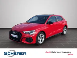 Rot Gebraucht 2020 Audi A3 Sportback e-tron S-Line Limousine | 24.900 € (Guter Preis)