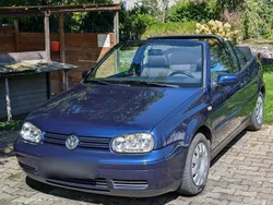 Blau Gebraucht 2002 VW Golf Cabriolet Cabrio | 2.990 € (Fairer Preis)