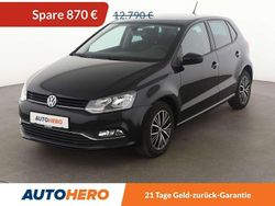 Schwarz Gebraucht 2016 VW Polo Allstar Kleinwagen | 11.920 € (Fairer Preis)