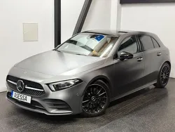 Grau Gebraucht 2019 Mercedes A250 AMG line Limousine | 26.999 € (Etwas zu teuer)