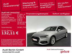 Florettsilber metallic Gebraucht 2022 Audi A4 Advanced Plus Limousine | 27.000 € (Guter Preis)