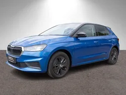 Blau Gebraucht 2022 Skoda Fabia Ambition Kleinwagen | 16.230 € (Fairer Preis)