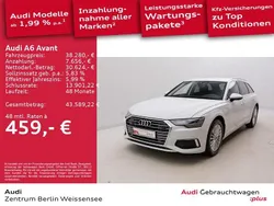 Gletscherweiß metallic Gebraucht 2023 Audi A6 Ambiente Limousine | 38.280 € (Superpreis)