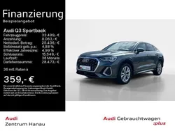 Daytonagrau perleffekt Gebraucht 2022 Audi Q3 Sportback Ambiente SUV | 33.499 € (Superpreis)