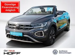 Rauchgrau metallic schwarz Gebraucht 2024 VW T-Roc Cabriolet Move Cabrio | 32.875 € (Fairer Preis)
