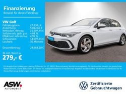 Pure white Gebraucht 2022 VW Golf VIII GTD Limousine | 27.330 € (Fairer Preis)