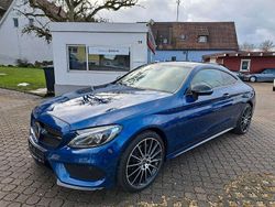 Blau Gebraucht 2017 Mercedes C200 AMG line Coupé | 25.600 € (Teuer)
