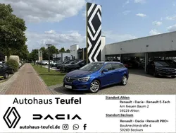 Blau (ironblau metallic) Gebraucht 2023 Renault Mégane IV Techno Kombi | 20.489 € (Guter Preis)