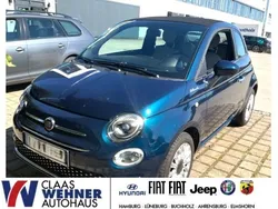 Dipinto di blu blau) (blau Gebraucht 2021 Fiat 500C Dolcevita Cabrio | 12.580 € (Fairer Preis)