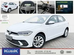 Weiß Gebraucht 2022 VW Polo Style Kleinwagen | 17.450 € (Fairer Preis)