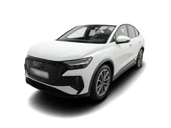Weiss Gebraucht 2023 Audi Q4 Sportback e-tron S-Line SUV | 62.533 €