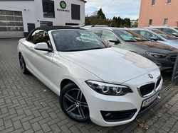 Weiß Gebraucht 2018 BMW 218 Sport Line Cabrio | 19.499 € (Fairer Preis)